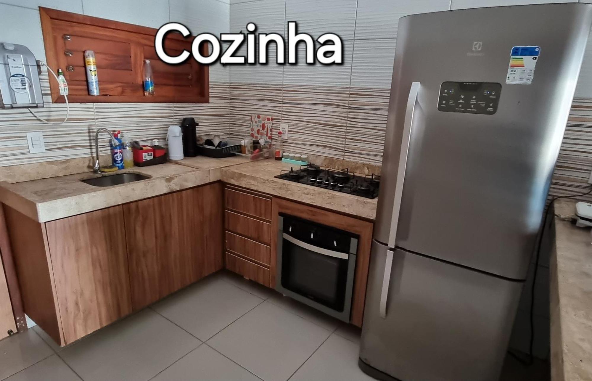 Casa Na Praia Com Vista Para O Mar Луис-Коррея Экстерьер фото