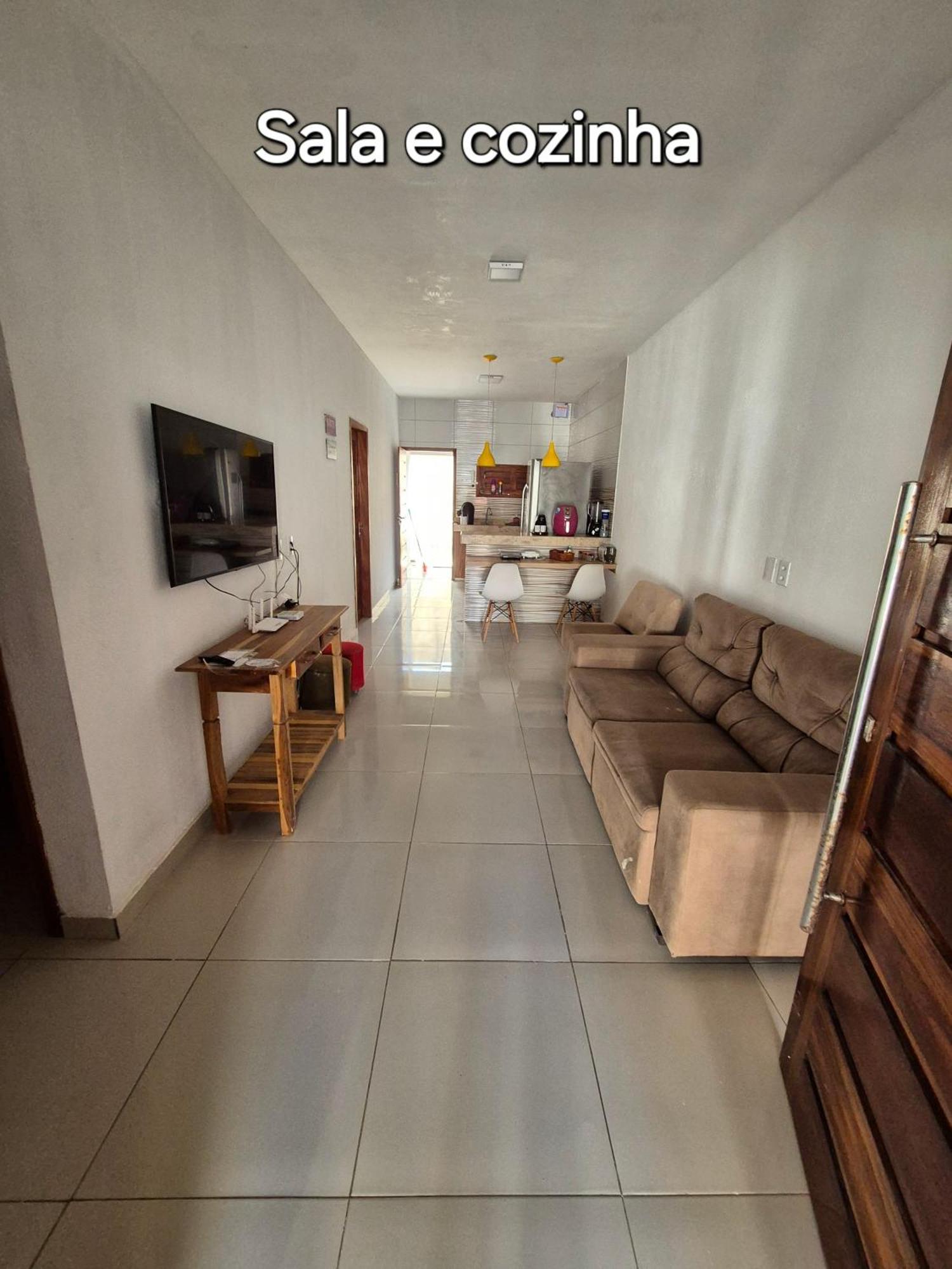 Casa Na Praia Com Vista Para O Mar Луис-Коррея Экстерьер фото